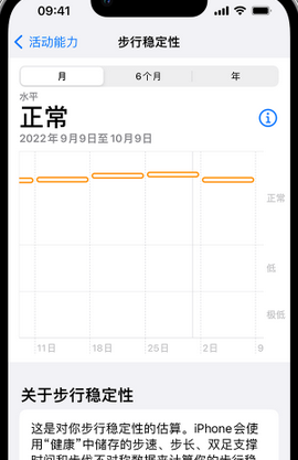 中和镇iPhone手机维修如何在iPhone开启'步行稳定性通知'