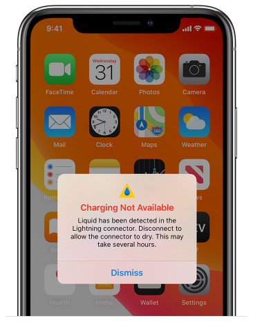 中和镇苹果14维修店分享iPhone 14 不小心被打湿怎么办 