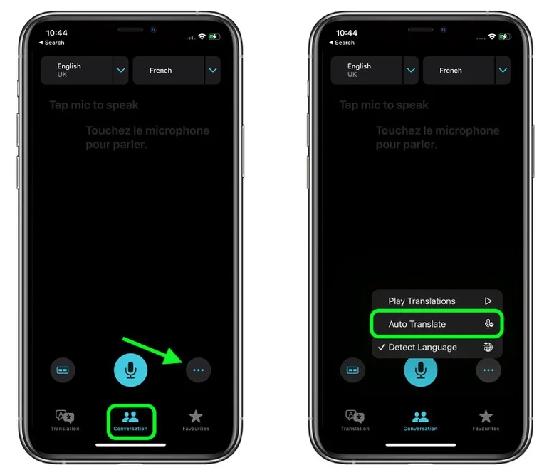 中和镇苹果手机维修分享iOS 15 “翻译” App 新改进 