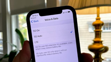 中和镇苹果手机维修分享iPhone 12如何打开或关闭5G网络 